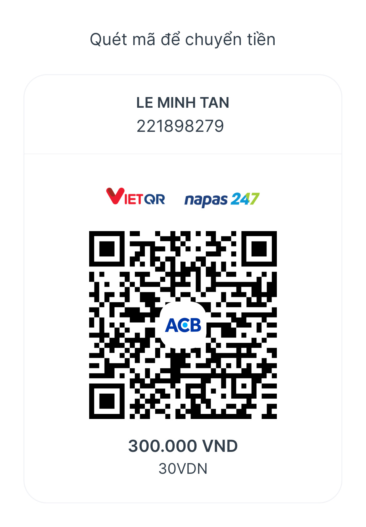 Payment QR